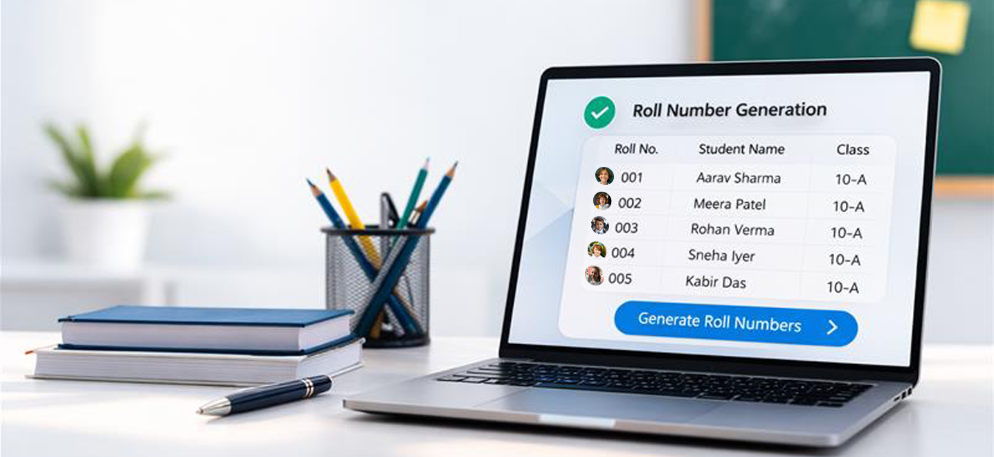 No More Manual Lists: How Automatic Roll Number Generation Simplifies School Records